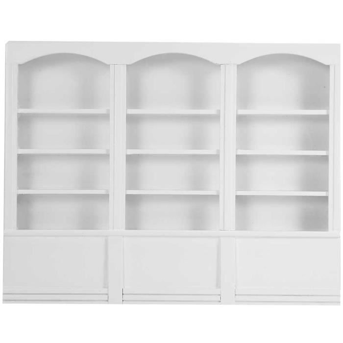 Bibliothèque Miniature 1:12 Pour Maison De Poupée - Accessoire Meuble Jouet Neuf