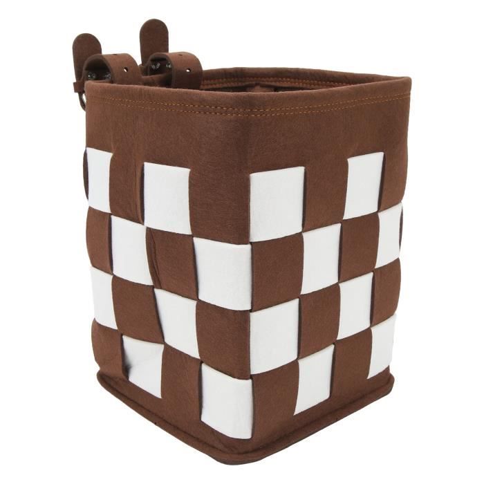 Panier De Vélo Enfant Avant 18x22x18 Cm - Design Lapin, Imperméable | Pour Vélo, Trottinette, Poussette