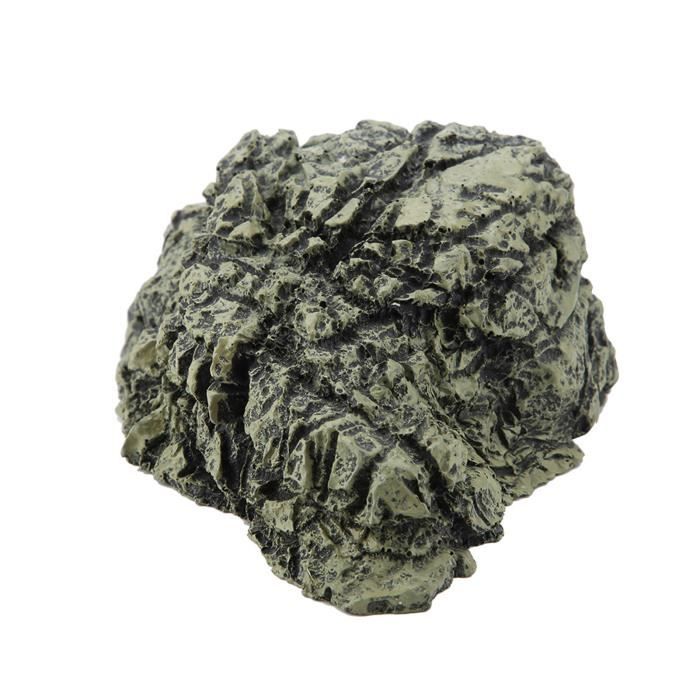 Grotte Pour Aquarium - Cachette Pour Poissons Et Crevettes - Décoration Naturelle ABS - 17,6 X 8,8 X 6,6 Cm