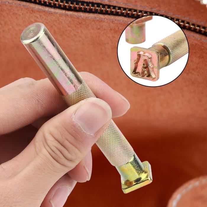 Outils Pour L'artisanat Du Cuir. Timbre #439 - 9x12 Mm