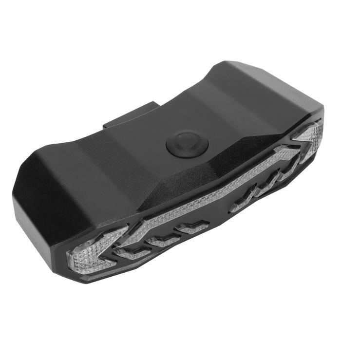 Kit éclairage Vélo Avant/arrière Rechargeable USB - 4 Feux LED Puissants, étanches IPX5 - 4/6 Modes - 8