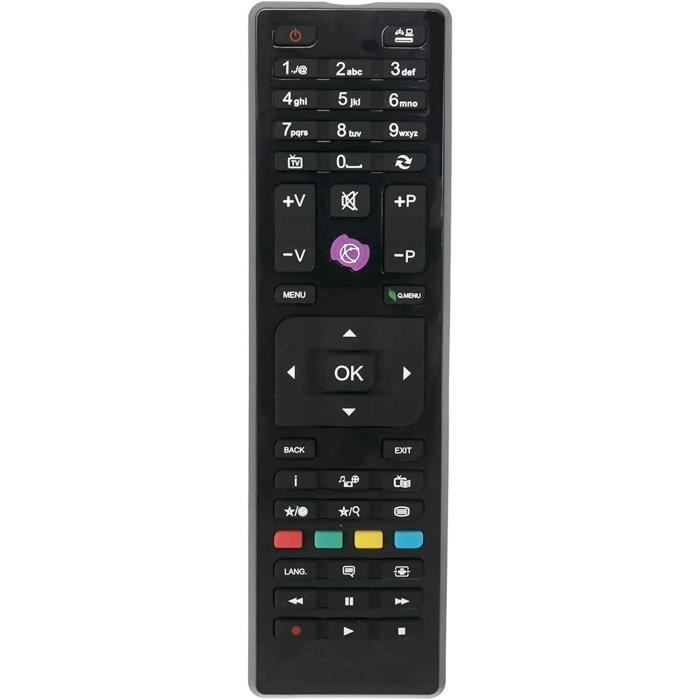 Télécommande Neuve Pour Téléviseur Aya A58UHD0521BSMART - Remplacement TV