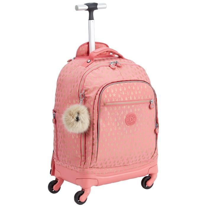 cartable kipling rose