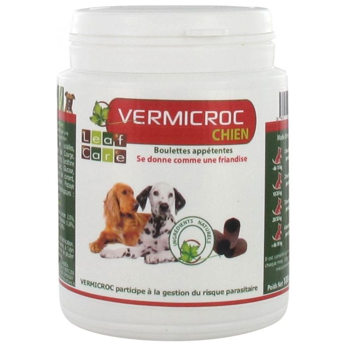 VERMICROC CHIEN BOULETTES APPETENTES 100g