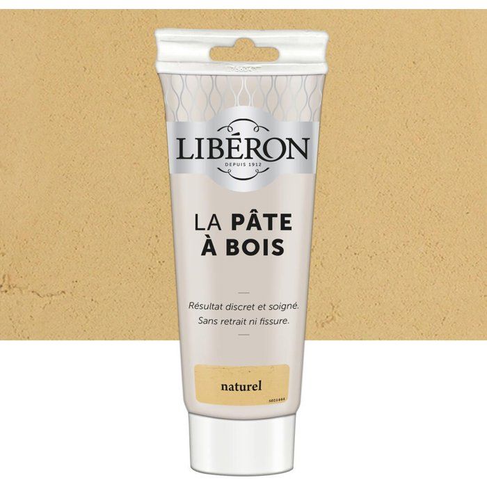 Pâte à bois - LIBERON - Réparation du bois - Naturel - 250gr Pâte à bois - LIBERON - Réparation du bois - Naturel - 250gr