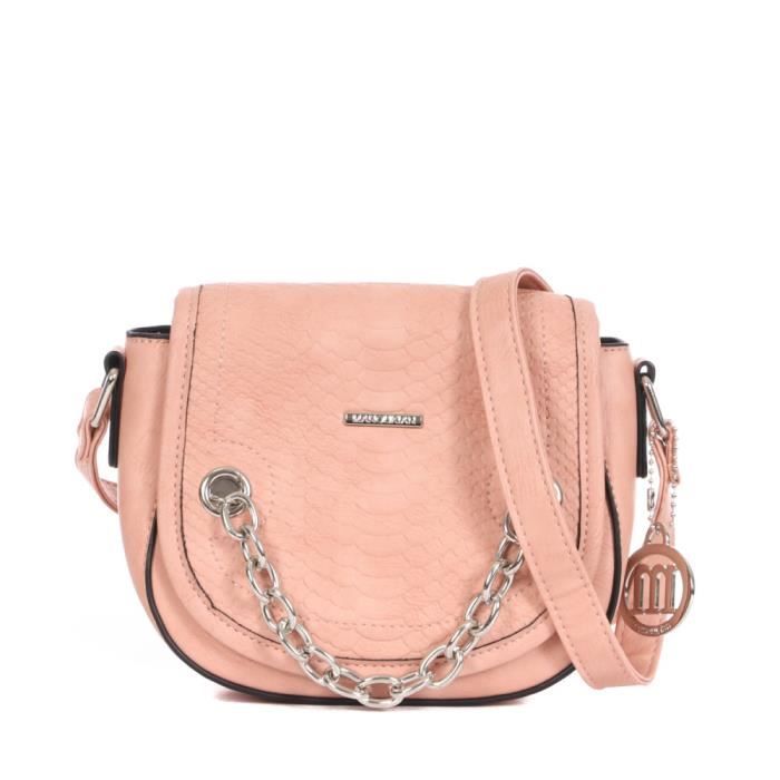 Sac bandouli?�re Rose Femme Manoukian Magic - Cdiscount Bagagerie - Maroquinerie