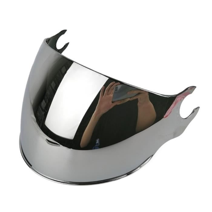 Casque Jet Moto Scooter - Certifié ECE 22-06 - Visière Longue Anti-rayures, Pare-soleil Intérieur - Noir Mat - Taille M (57-58 Cm)