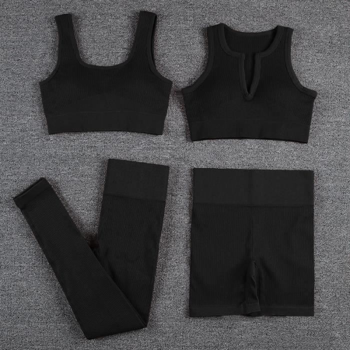 Ensemble Décontracté Femme été - Short Et Haut Sans Manches, 2 Pièces Confortables