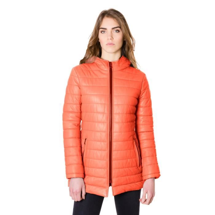 doudoune nike femme orange