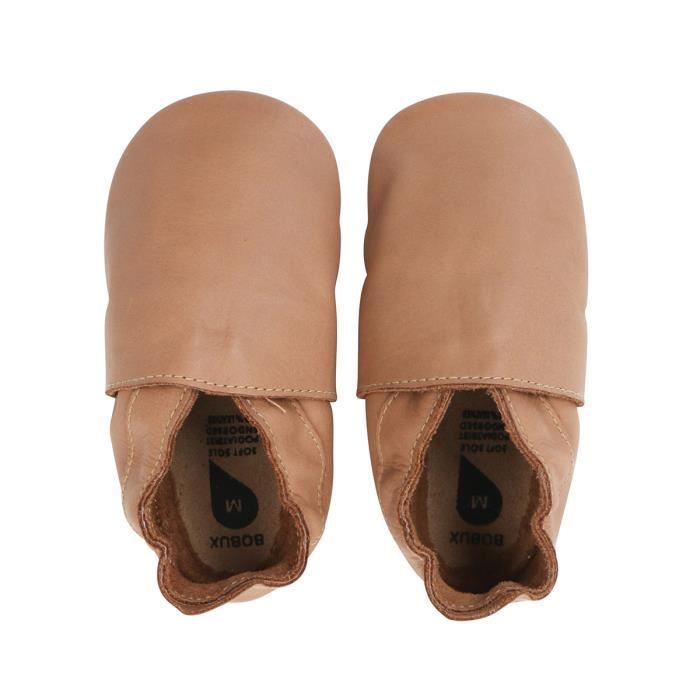 Chaussons Cuir Souple Bébé Chaussures premiers pas bébé garçon fille -  Blanc - INSFITY - Mixte Blanc - Cdiscount Chaussures