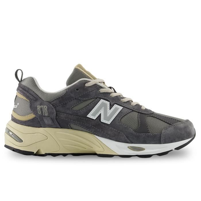 Chaussures - NEW BALANCE - 878 - Homme - Gris - Lacets - Plat