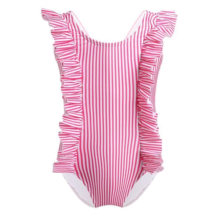 1 Piece Maillot De Bain Bebe Filles Sans Manches Volants Raye Imprime Tenue De Plage Combinaisons Natation Shorts De Bain 0 24 Mois Rose Rose Cdiscount Pret A Porter 1 Piece Maillot De Bain Bebe Filles Sans Manches Volants Raye Imprime Tenue De Plage Combinaisons Natation Shorts De Bain 0 24 Mois Rose Rose Cdiscount Pret A Porter