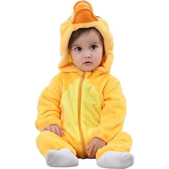 Barboteuse Bébé Animal Mignon, Costume De Dinosaure De Dessin