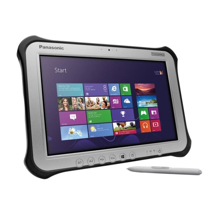 Tablette Windows 8 Panasonic Toughpad FZ-G1 Mk1 3G - 4Go RAM - 128Go ROM - Résistante - 10,1 pouces