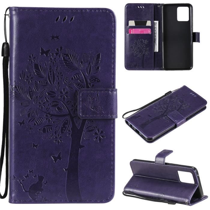 Housse Tablette 7 Pouces Universelle Violette – Compatible Thomson TEO7 Et Autres Modèles