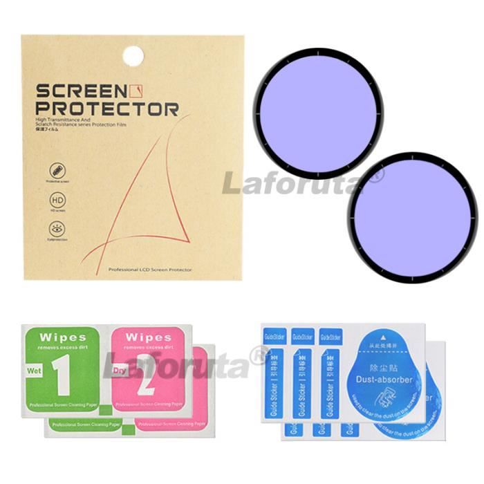 Pack De 3 Protections D'Écran AtFoliX Pour Amazfit GTR 47mm - Clair Et Anti-Rayures