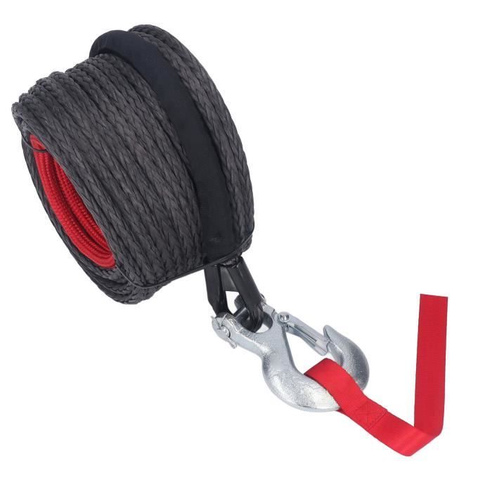 Corde De Remorquage Vélo Enfants 3m - 10mm Tension Rope Avec 2 Mousquetons Acier - Corde Traîneau Outdoor Robuste