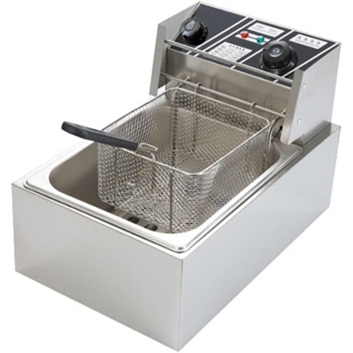 Friteuse électrique CROSSON 8L Avec Réservoir D’huile