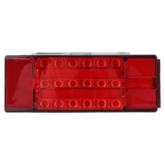 Feu Arrière LED Pour Remorque 12V - Homologué E - Consommation Faible, Longue Durée De Vie - Marque LAS