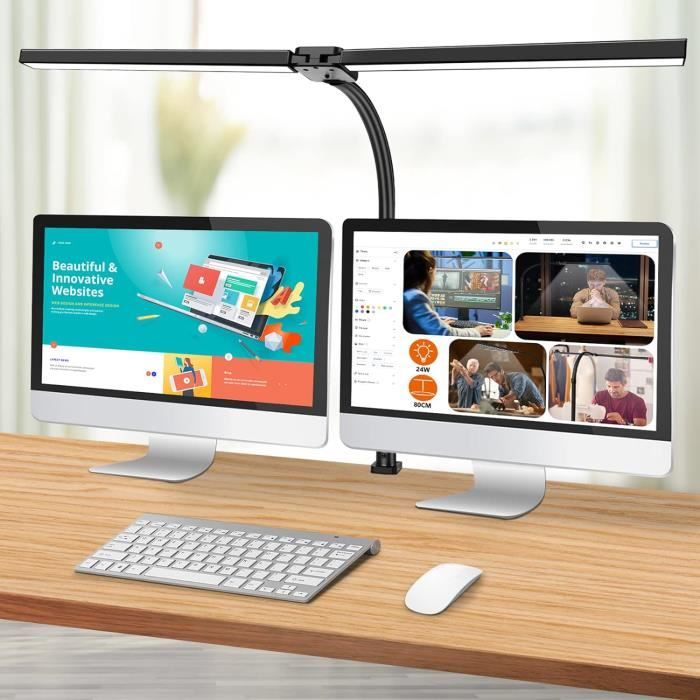 Hapfish Lape De Bureau LED Puissante, 24W 78c Lape De Table Super