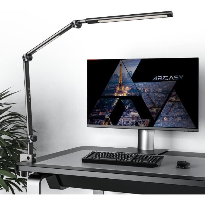 JOSTIC Lape de Bureau à Double Tête, 24W 80C Lape de Table