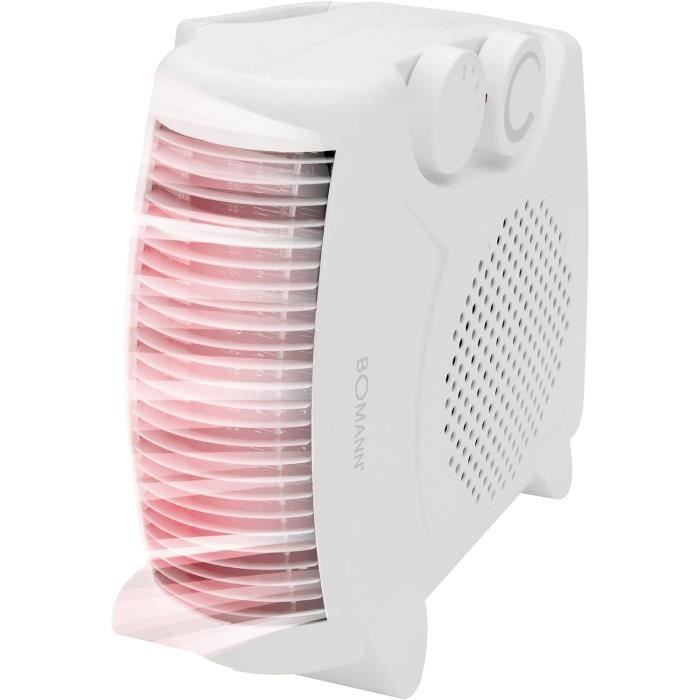 Chauffage Soufflant électrique, 1200 W Silencieux à économie D'énergie Avec 3 Modes, Oscillation