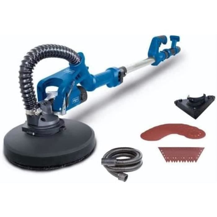 Ponceuse Mur Et Plafond LEMAN 225mm 550W - Pour Ponçage Rapide Des Enduits, Plâtres, Peintures