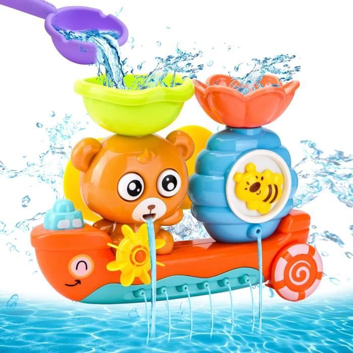Jouets De Bain Flottants Venditer – Pingouins, Canard, Tortue – Mécanisme à Remonter Sans Pile – ABS Lisse – Cadeau Bébé 1-3 Ans – Bain, Piscine, Plage