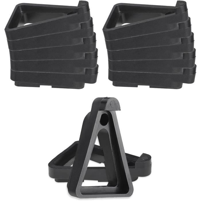 HEMOTON 10pièces Lot De Bacs à Eau Pour Pots De Fleurs Ronds Plateaux De Jardinage Pour Plantes Pot Assiettes Pour Fleurs Imperméables