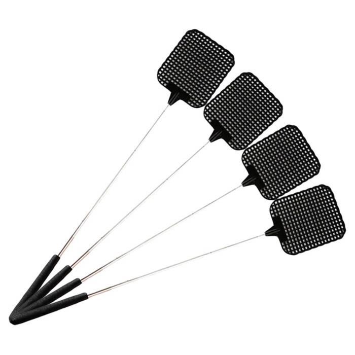 Tapette À Mouches Extensible[2 Pièces], Poignée Télescopique