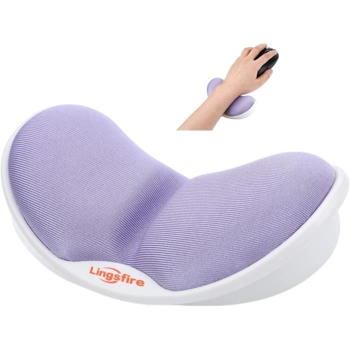 Repose-Poignet Souris En Mousse À Mémoire Repose-Poignets Antidérapant