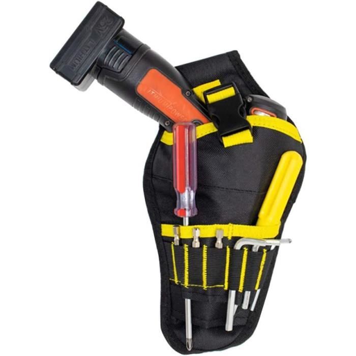 Étui à Outils Promex Professional - Holster Pour Outils Chauds, Couleur Noire, Idéal Pour Professionnels Et Bricoleurs