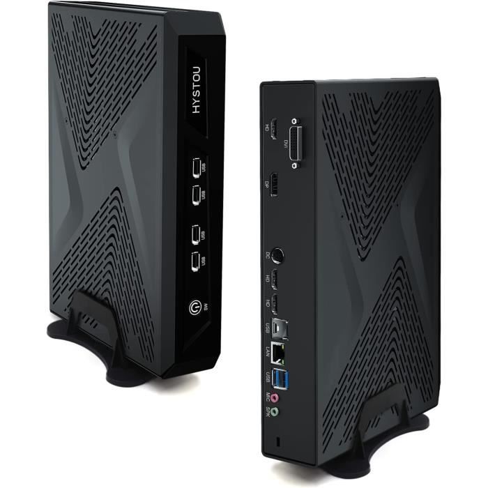Mini PC,Intel Alder Lake-N95 (jusqu'à 3.4Ghz) 16Go DDR4 512Go M.2 SSD