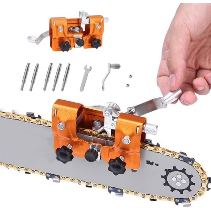 Trousse à Outils D'AffûTage pour TronçOnneuse pour ChaîNes de Scie à ChaîNe Universelle