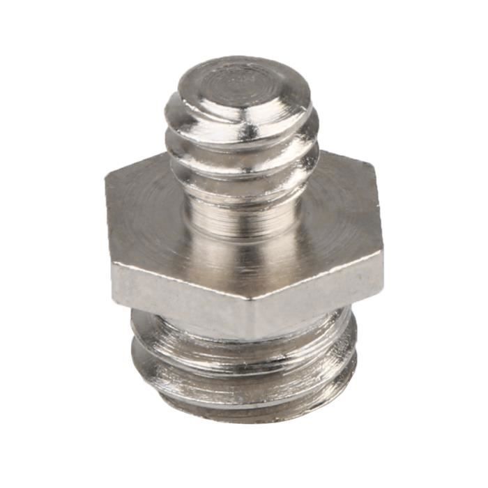Vis Mâle Haute Dureté 1/4" Et 3/8" Pour Trépied, Monopode, Accessoires Photo - Acier Carbone, Connexion Sécurisée - 5