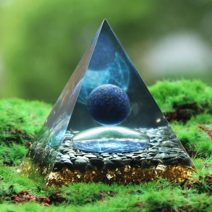 1pc Ornement D'arbre De Gravier En Cristal, Pyramide D'arbre De Richesse En  Cristal, Décoration