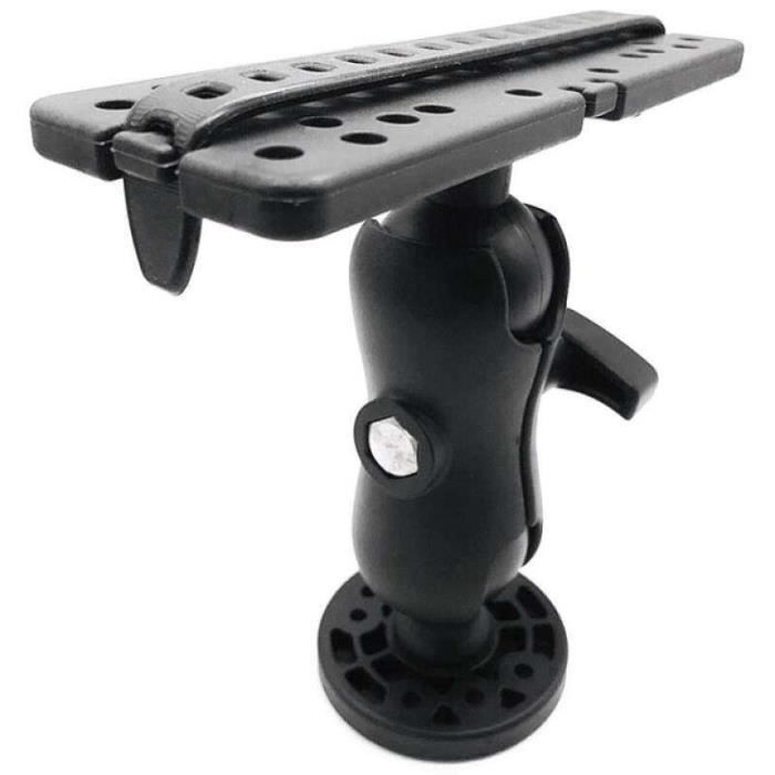 Support De Sondeur GPS HUIOP - Plaque De Montage Universelle Rotative Pour Kayak Et Bateau Support De Sondeur GPS HUIOP - Plaque De Montage Universelle Rotative Pour Kayak Et Bateau