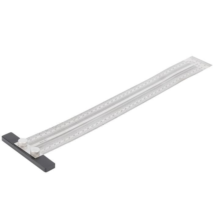 PME SR10 Lineal für Glasur, Edelstahl, weiß, 406 mm (16 Zoll), 3 x 0.3 x 40 cm