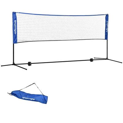 Filet De Badminton Et Volley-ball Pliable, Portable, 604x60 Cm, En Nylon, Pour Intérieur Et Extérieur