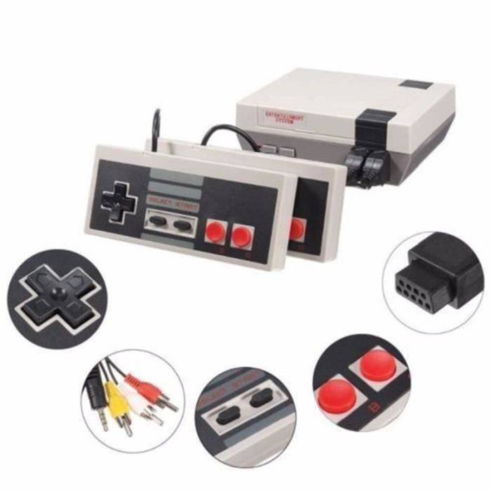 Console de jeu Mini Vidéo Pour Nes Jeux avec 620 Jeux Intégrés PAL et ...