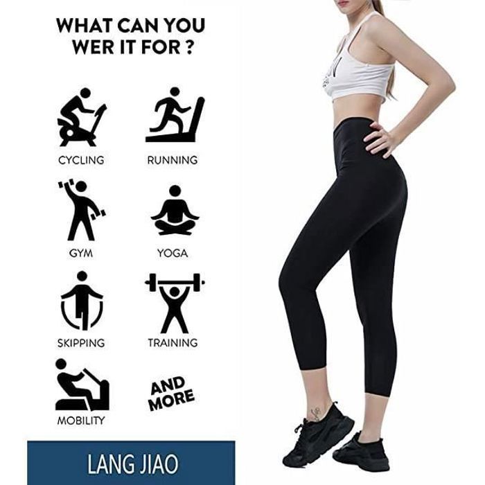 Leggings Femme Legging De Sport Femme Anti Cellulite Pantalon Yoga