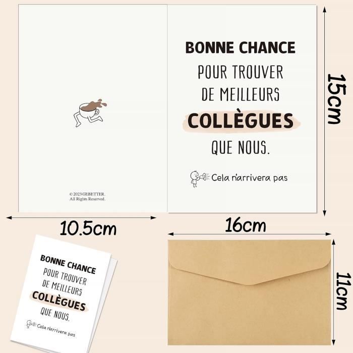 Compare prices for Idée Départ Collègue Bonne chance Pot de départ across  all European  stores