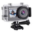 AGFA PHOTO Realimove AC7000 - Caméra d'Action Numérique étanche 30m (True 2.7K, 16MP, Double écran LCD, Batterie Lithium, 10-2