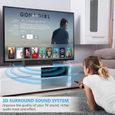Barre de son sans fil et filaire Bluetooth 5.0 barre de son surround 3D  pour barre de son portable TV-2