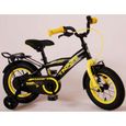 Vélo pour enfants Volare Thombike - Garçons - 12 pouces - Noir Jaune - 95% assemblé-2