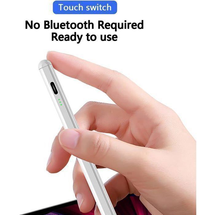 Stylet MMK Pour IPad (2018-2024) - Précision Pixel, Inclinaison, Rejet De Paume