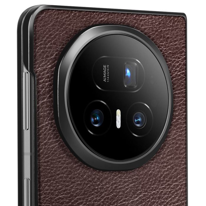 Coque Rigide Avizar Pour Honor Magic V5 - Compatible Charge Sans Fil - Noir - Neuf