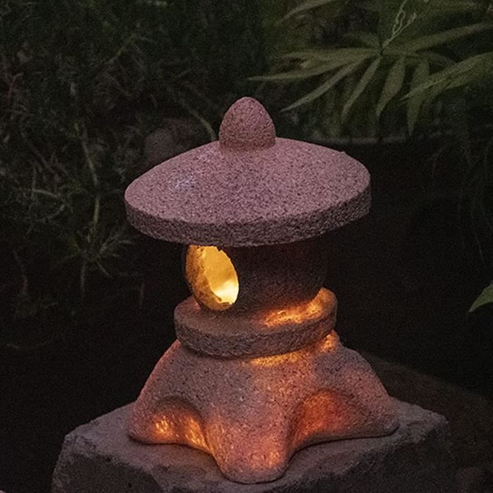 Décorations De Jardin Japonais Décoration Asiatique Lanterne De Pagode  Statue D'extérieurMini Jardin Zen Cadeaux De Méditatio [5] - Cdiscount  Maison