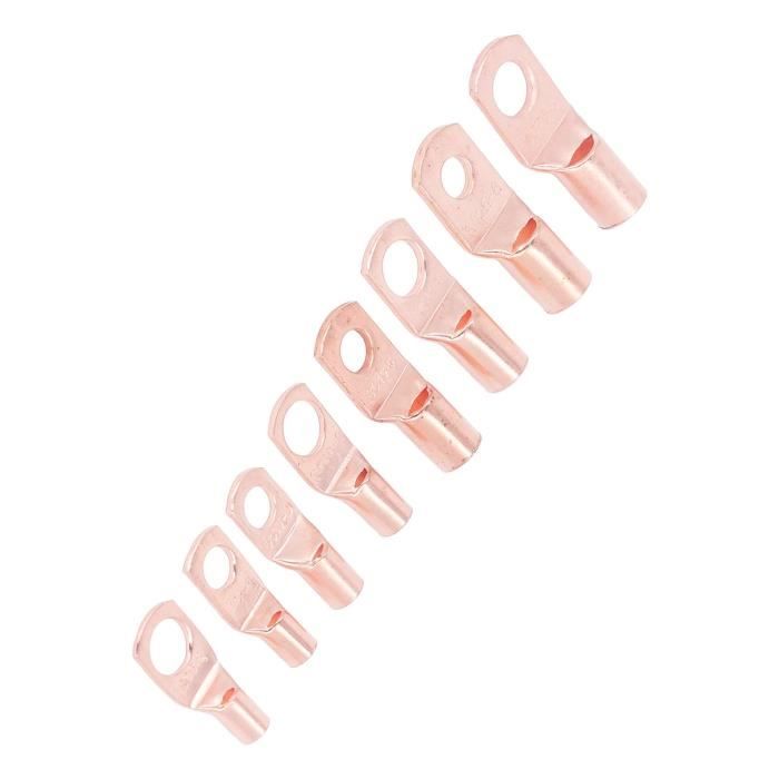320 Cosses à Œillet Cuivre Étamé - 10 Tailles - Pour Câbles 0.5-4mm²