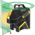 Stanley FMHT77617-1 Niveau Multilignes SLG-2V (Li-Ion) Laser Vert Gamme Fatmax - Portee 30m / 50m avec Un Detecteur - Protect-3